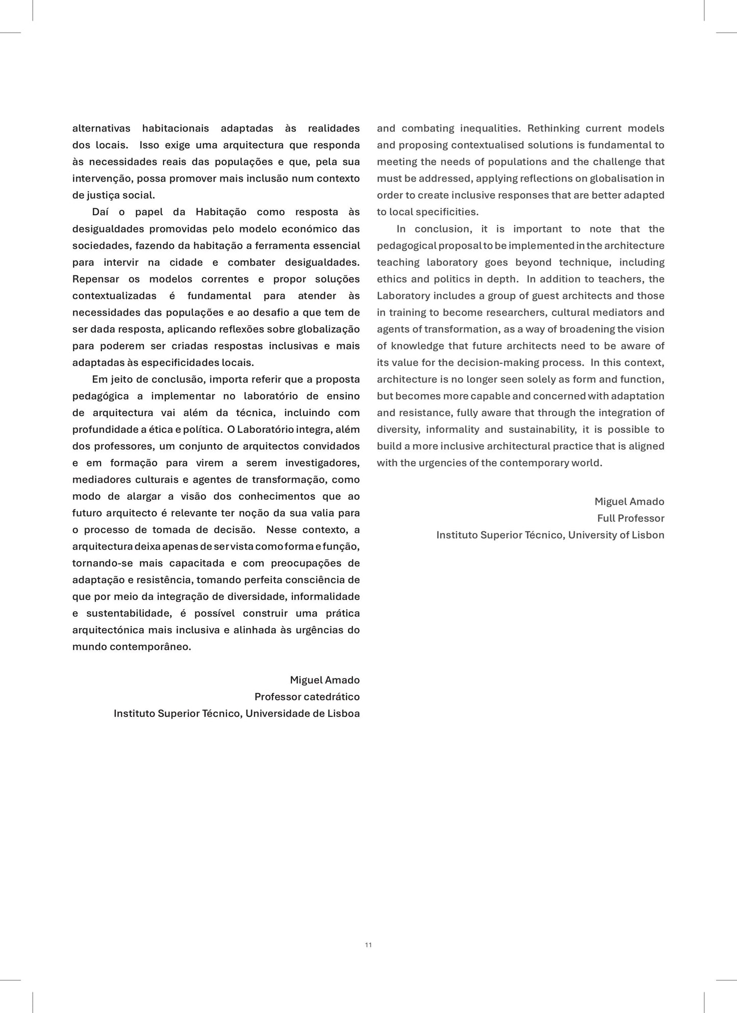 Repensar Cidades Informais:Arquitectura na Cidade Informal, 2024-2025