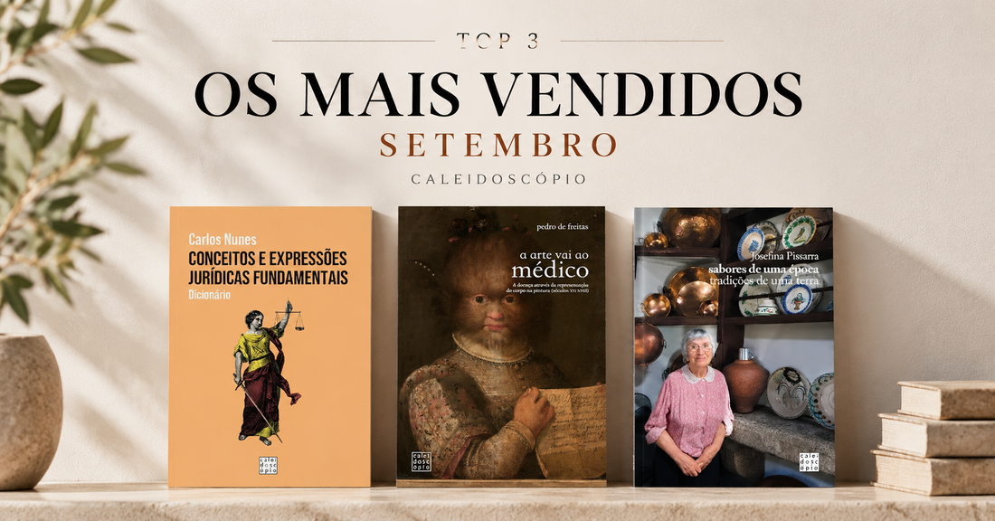 Direito, Medicina e Memória: os livros mais vendidos de Setembro