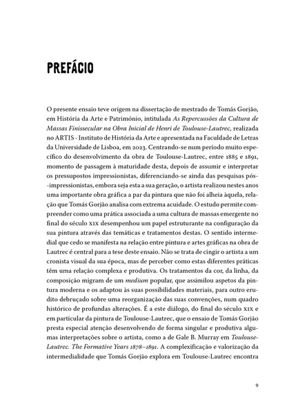 A Tela e o Jornal: A cultura de massas finissecular e a obra de Henri Toulouse-Lautrec