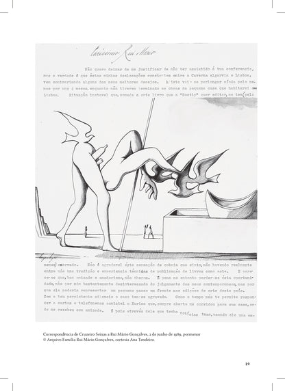 Rui Mário Gonçalves, Eurico Gonçalves: Correspondência (1953-1969)