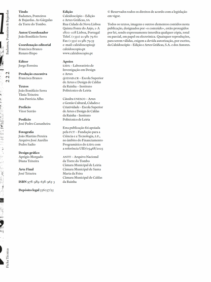 Badames, Ponteiros & Bujardas. As Gárgulas da Torre do Tombo.