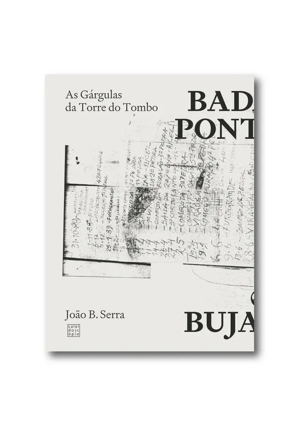 Capa do livro As Gárgulas da Torre do Tombo sobre a obra escultórica de José Aurélio e património artístico português.