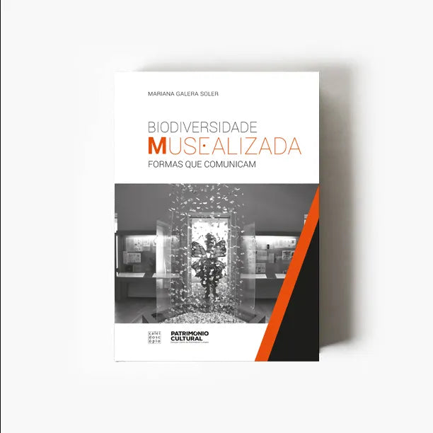 Capa do livro Biodiversidade Musealizada: Formas que Comunicam sobre museologia, biodiversidade e museus científicos.