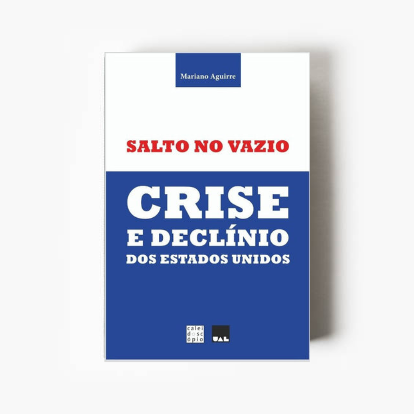 Capa do livro Salto no Vazio: Crise e Declínio dos Estados Unidos