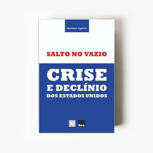 Capa do livro Salto no Vazio: Crise e Declínio dos Estados Unidos