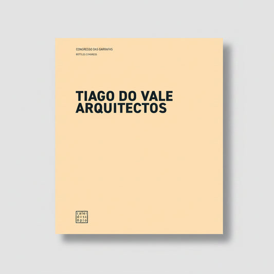 Capa do livro Congresso das Garrafas de Tiago do Vale Arquitectos